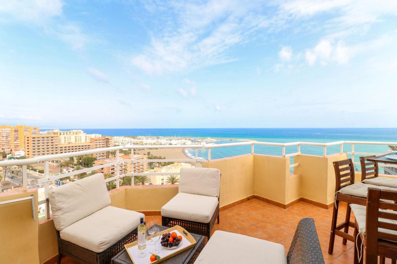 Penthouse With Panoramic Views - Puerto Marina Apartment Benalmadena Exterior photo